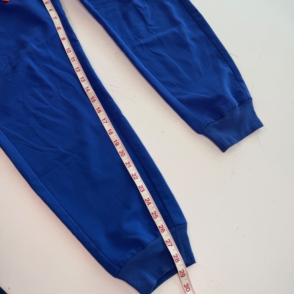 FIGS Jogger Scrubs Pants Royal Blue Orange Drawstring Womens Large Lot of 4 - Picture 6 of 16